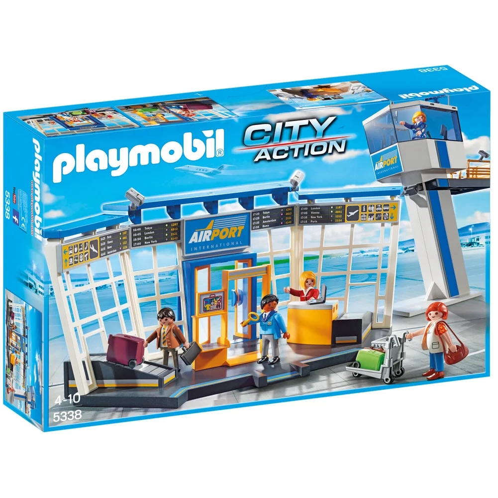 Playmobil City Action Airport with Control Tower (5338) Afbeelding 1