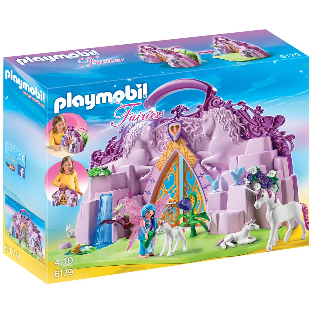 Playmobil Take Along Fairy Unicorn Garden (6179) Afbeelding 1