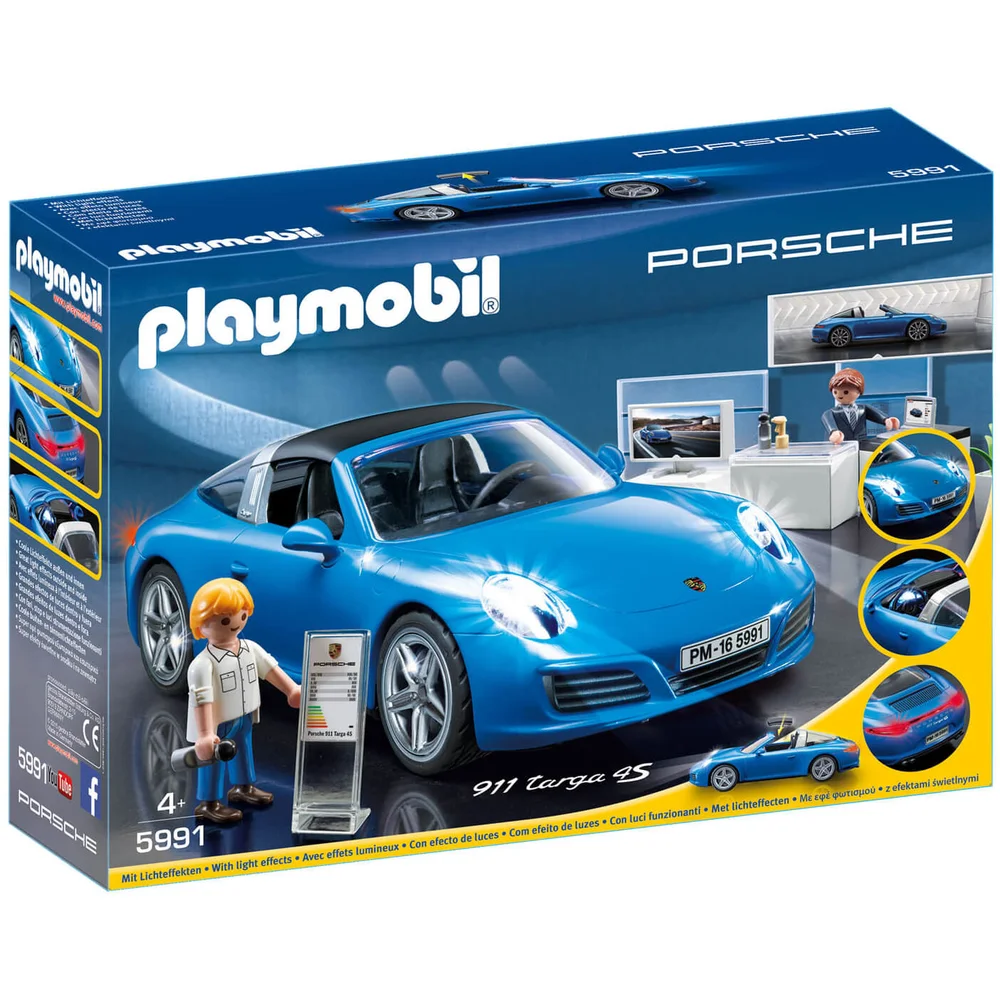 Playmobil Porsche 911 Targa 4S (5991) Afbeelding 1