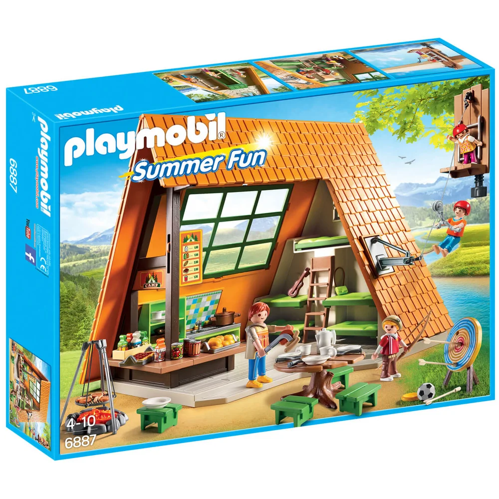 Playmobil Summer Fun Camping Lodge (6887) Afbeelding 1