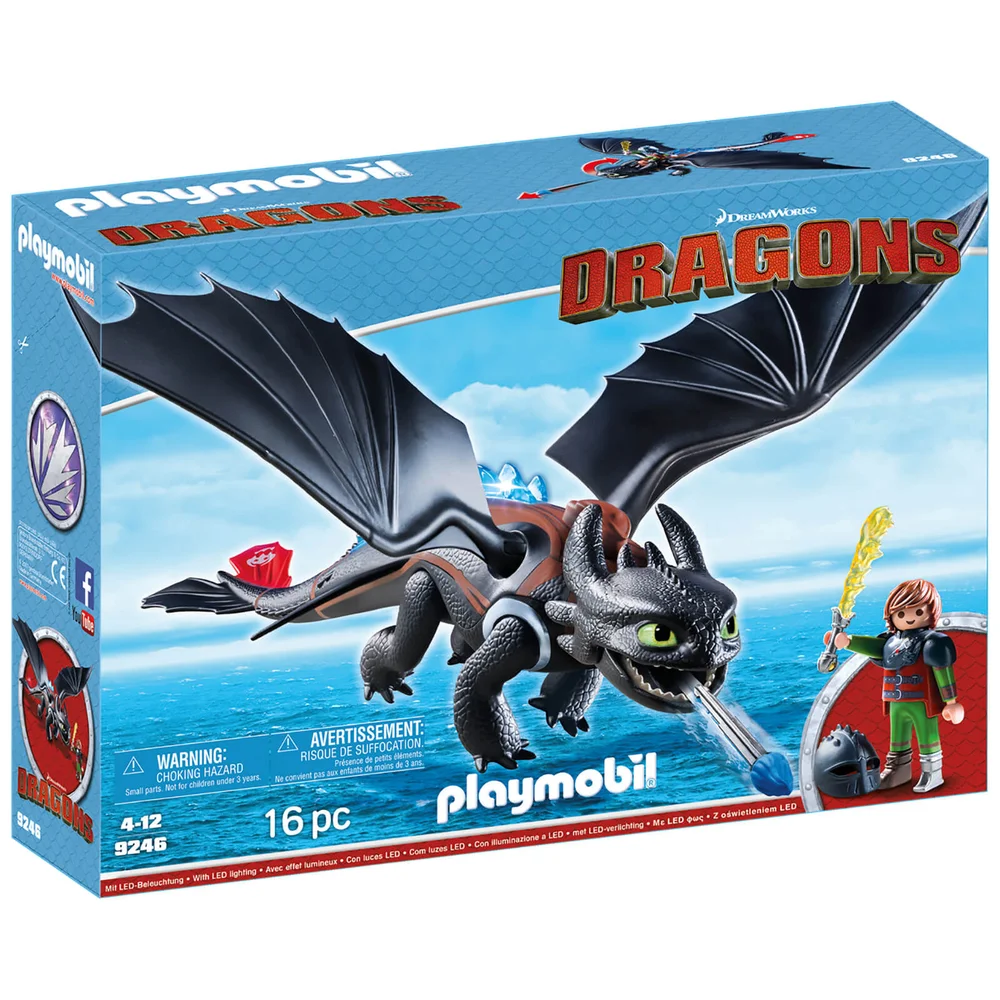 Playmobil How to Train Your Dragon: Hikkie en Tandloos (9246) Afbeelding 1