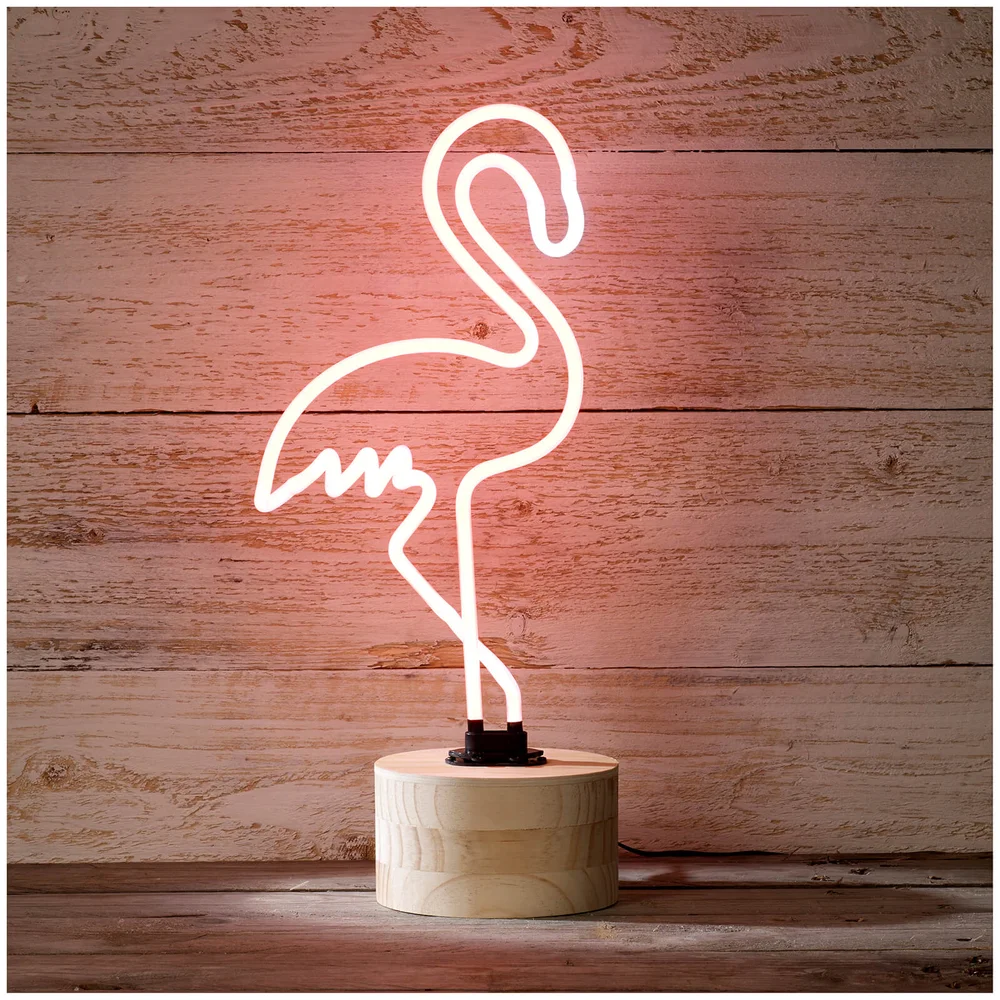 Flamingo Neon Table Lamp - Pink Afbeelding 1