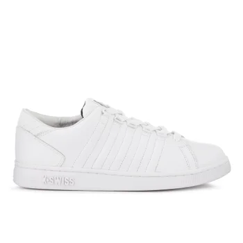 K-Swiss Men's Lozan III Tongue Twister Reflective Trainers - White/Black