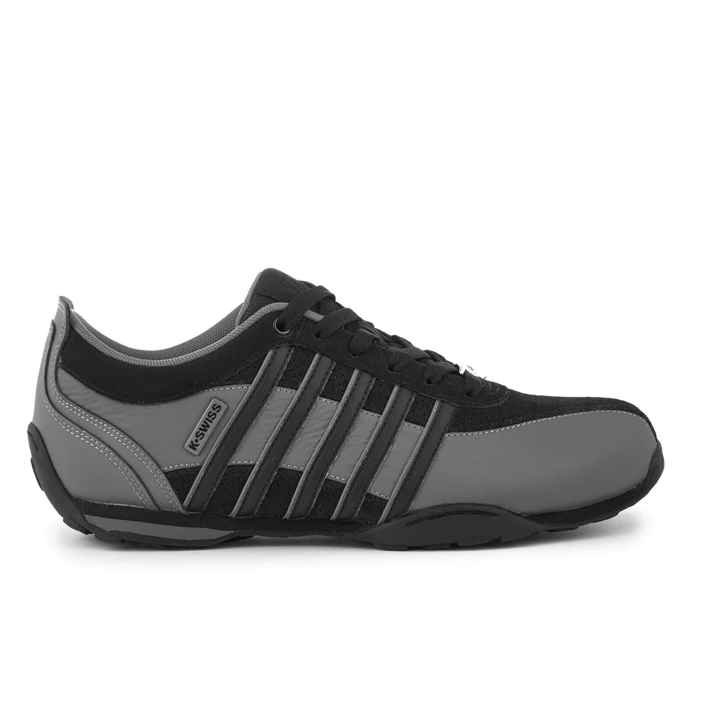 K-Swiss Men's Arvee 1.5 Trainers - Black/Charcoal/Silver - UK 6/EU 39.5 - Zwart Afbeelding 1