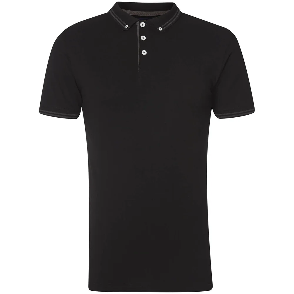 Advocate Men's Ralling Polo Shirt - Black - S - Zwart Afbeelding 1