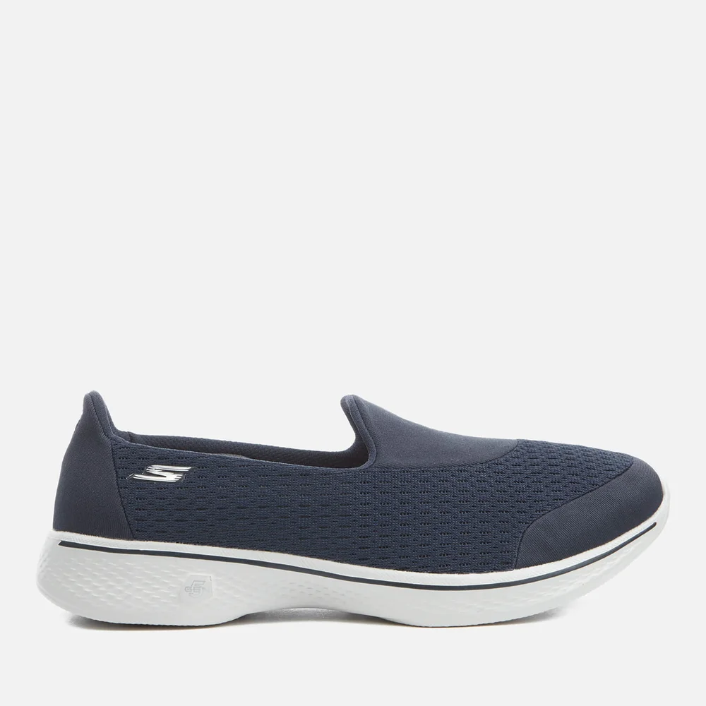 Skechers Women's Go Walk 4 Pursuit Trainers - Navy/Grey - UK 4/EU 37 - Blauw Afbeelding 1