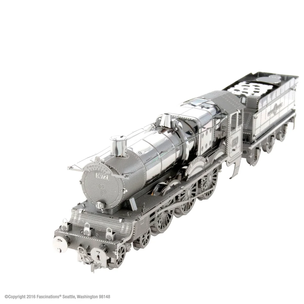 Harry Potter Hogwarts Express Trein Metalen Bouwset Afbeelding 1