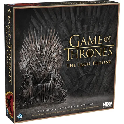 HBO Game of Thrones - The Iron Throne Board Game Afbeelding 1