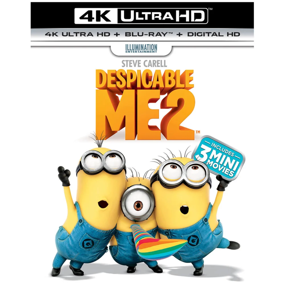 Despicable Me 2 - 4K Ultra HD (inclusief UV kopie) Afbeelding 1