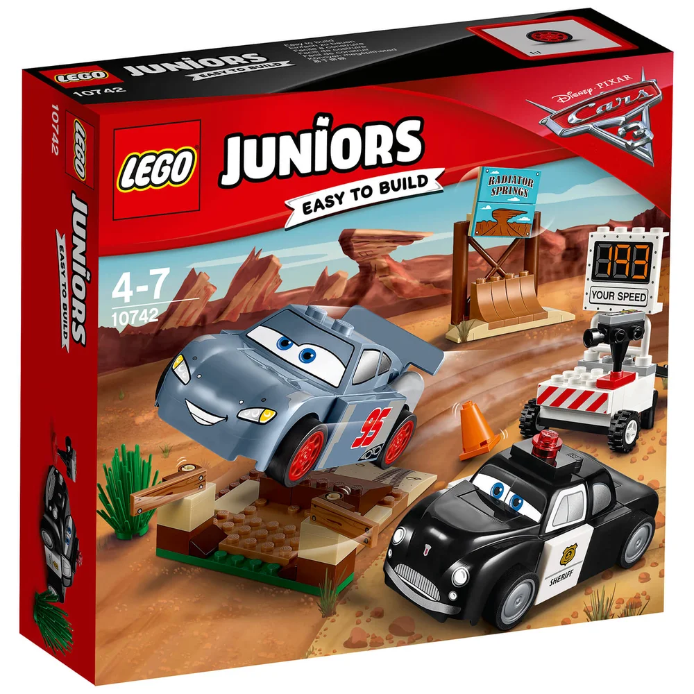 LEGO Juniors: Cars 3: Willy's Butte snelheidstraining (10742) Afbeelding 1