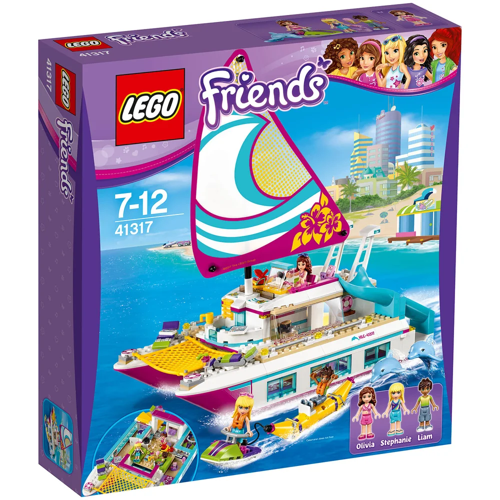 LEGO Friends: Sunshine catamaran (41317) Afbeelding 1