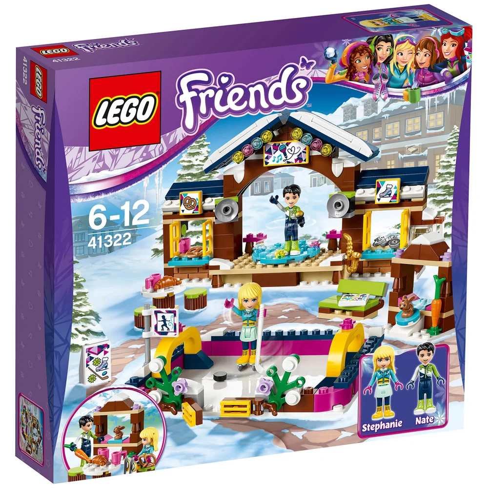 LEGO Friends: Wintersport ijsbaan (41322) Afbeelding 1