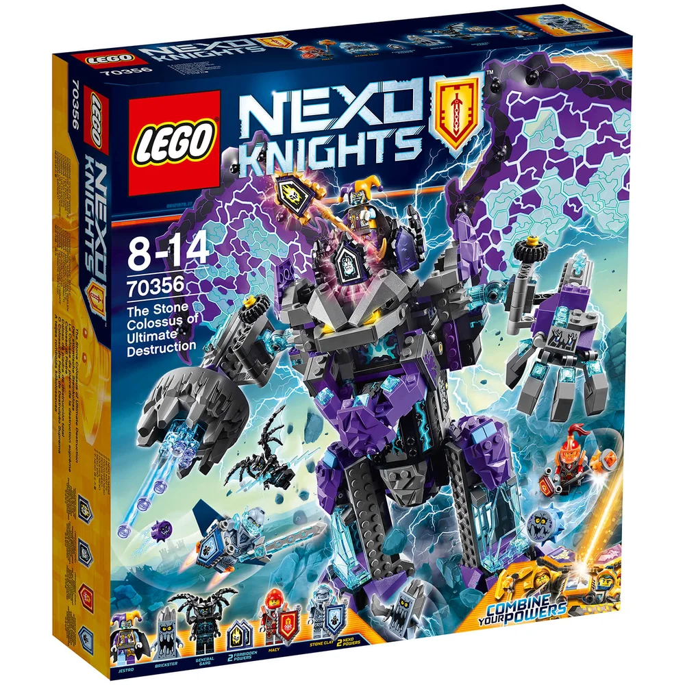 LEGO Nexo Knights: De stenen kolos der ultieme vernietiging (70356) Afbeelding 1