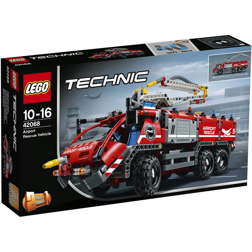 LEGO Technic: Vliegveld-reddingsvoertuig (42068) Afbeelding 1