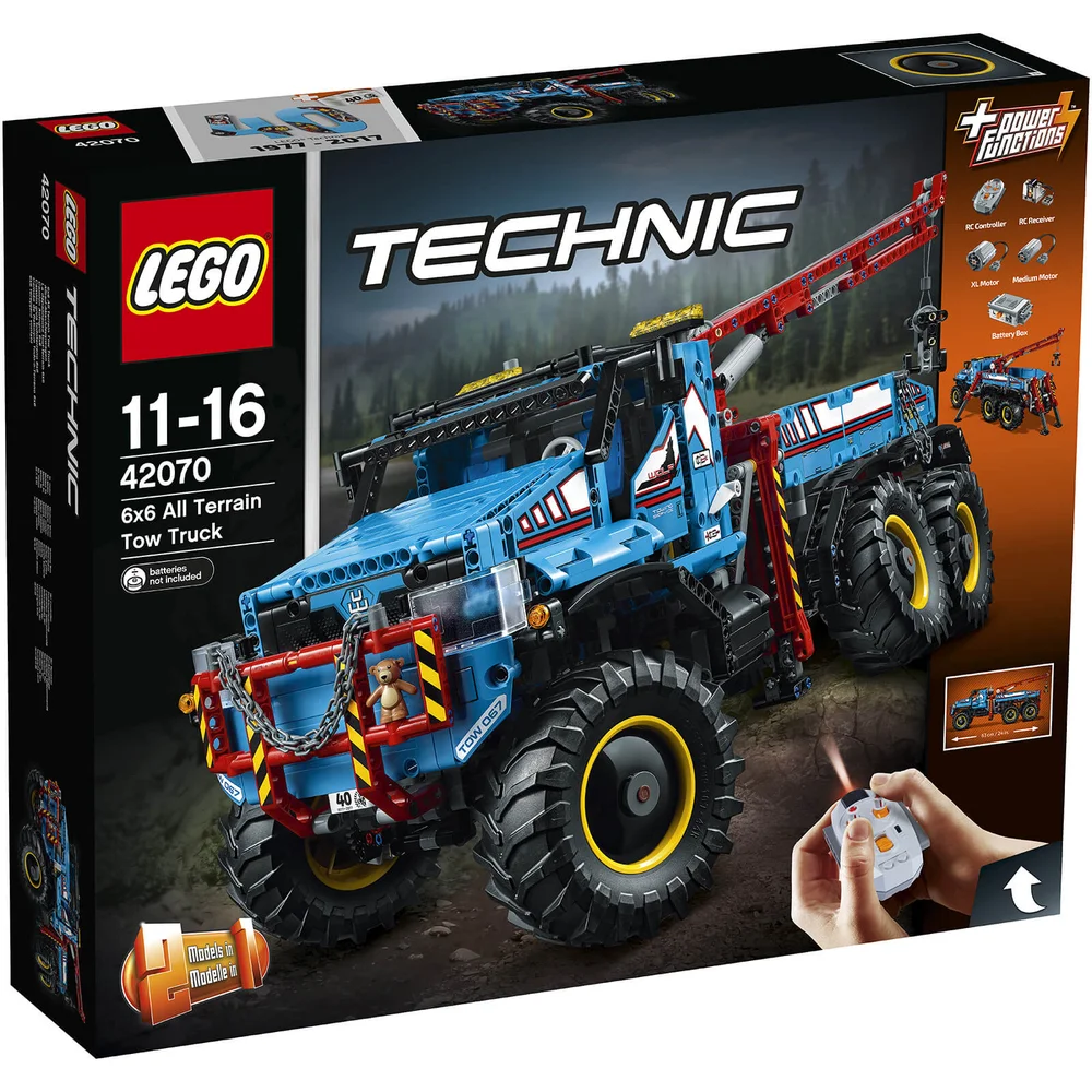 LEGO Technic: 6x6 allterrain-sleepwagen (42070) Afbeelding 1
