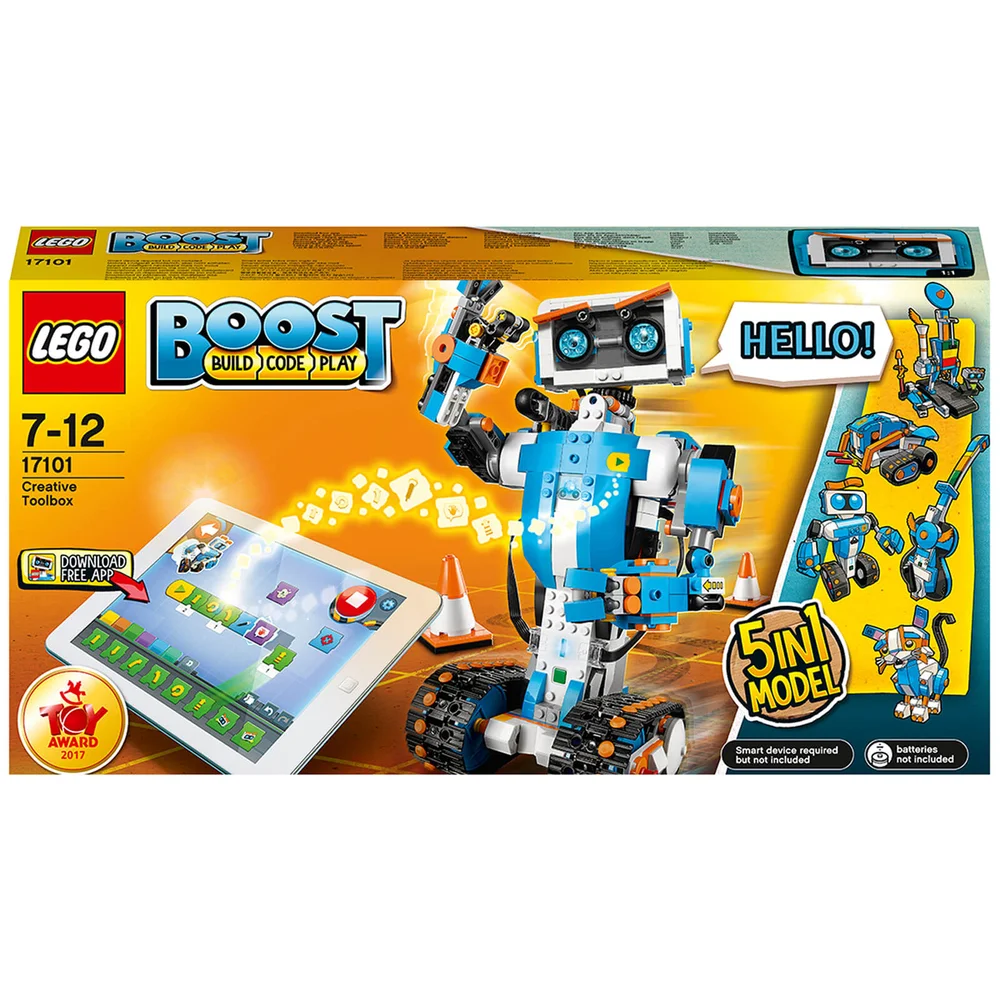 LEGO Boost Creatieve Toolbox Robot Codeer Robotica Kit (17101) Afbeelding 1