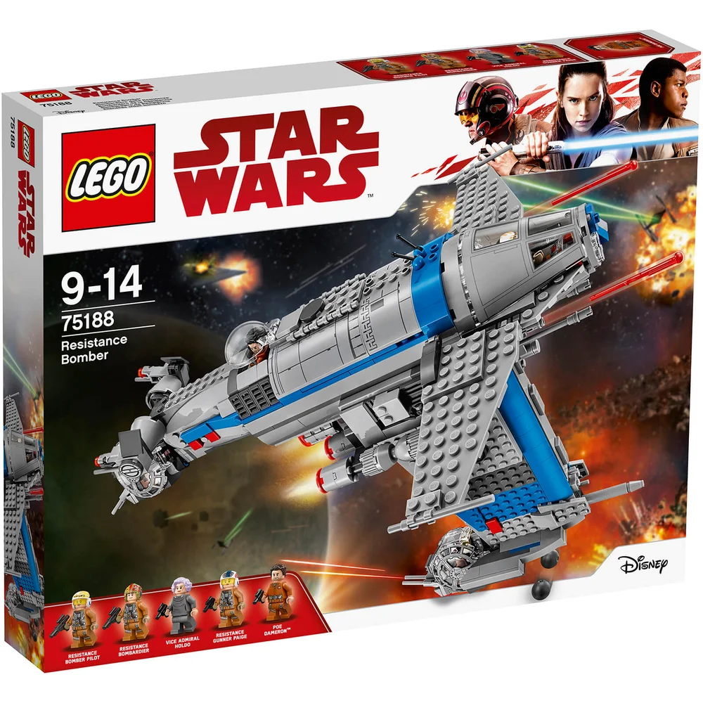 LEGO Star Wars Episode VIII: Verzetsbommenwerper (75188) Afbeelding 1