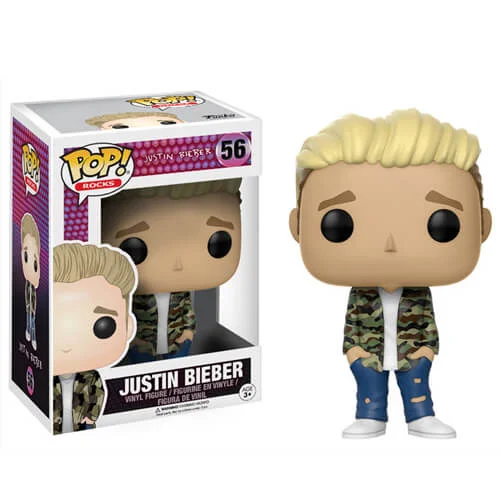 Pop! Rocks Justin Bieber Funko Pop! Figuur Afbeelding 1