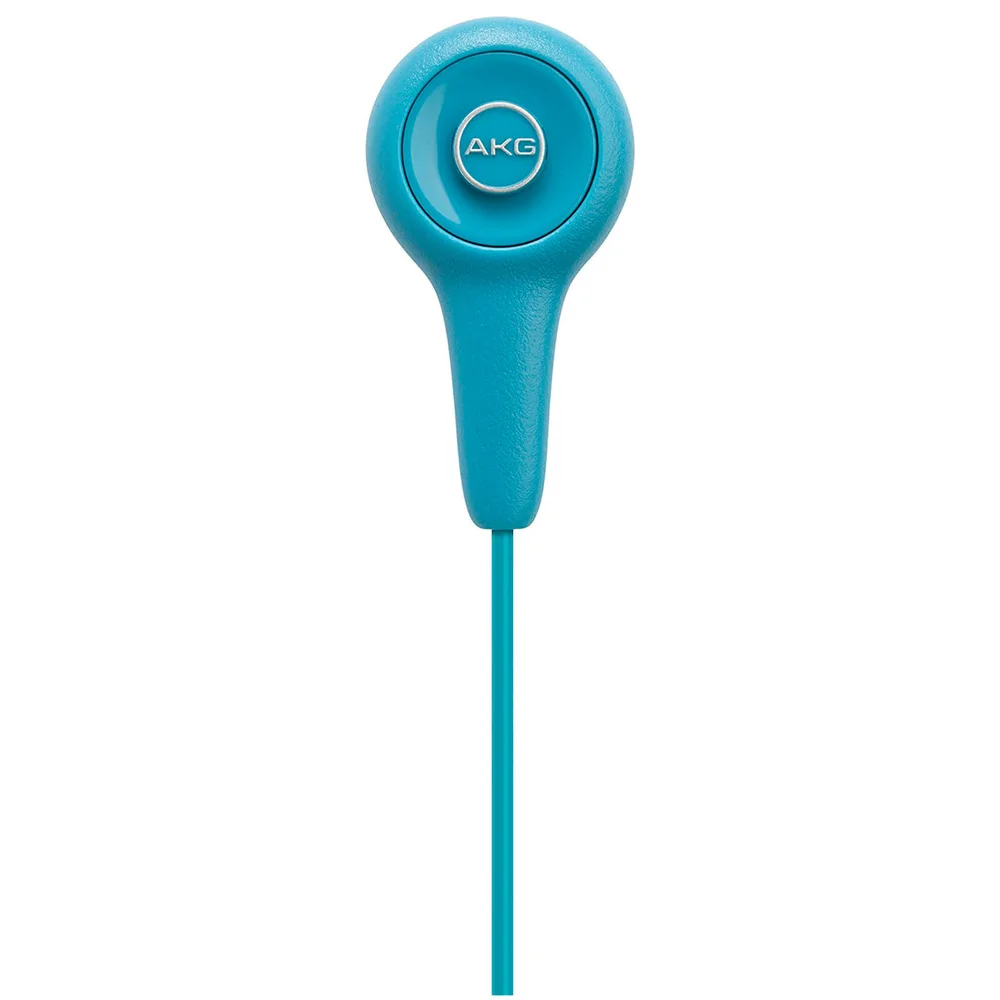 AKG Y10 Comfortable Lightweight Portable Stereo Earphones - Blue Afbeelding 1