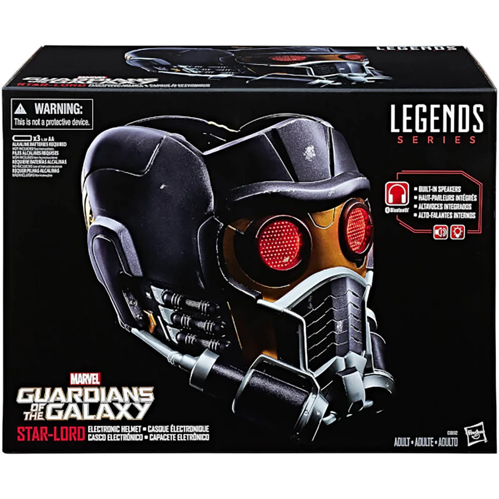Hasbro Marvel Legends Guardians of the Galaxy Star-Lord helm Afbeelding 1