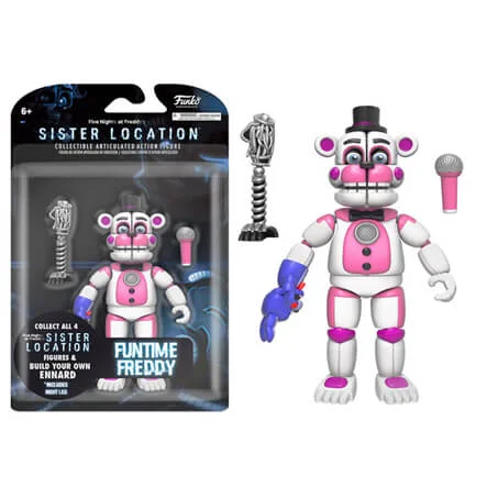Funko Five Nights at Freddy's beweegbaar actiefiguur - Fun Time Freddy (13 cm) Afbeelding 1