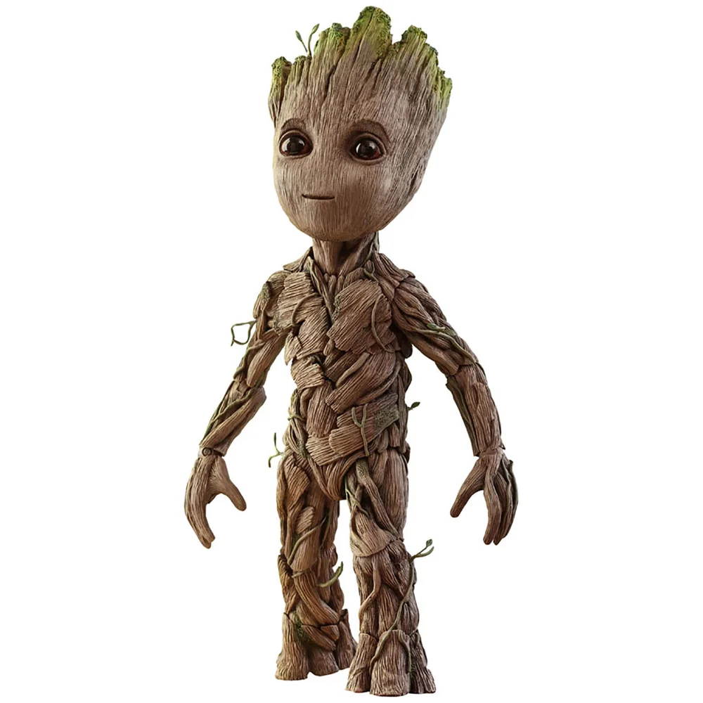 Guardians of the Galaxy Vol. 2 Life-Size Masterpiece Groot Actiefiguur (26cm) Afbeelding 1