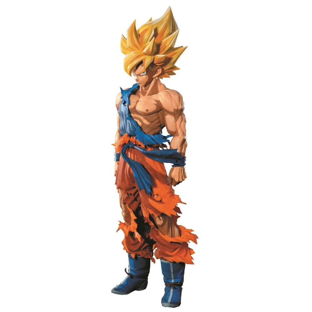 Dragon Ball Z Super Master Stars Piece The Son Goku Figure - Manga Dimensions 34cm Afbeelding 1