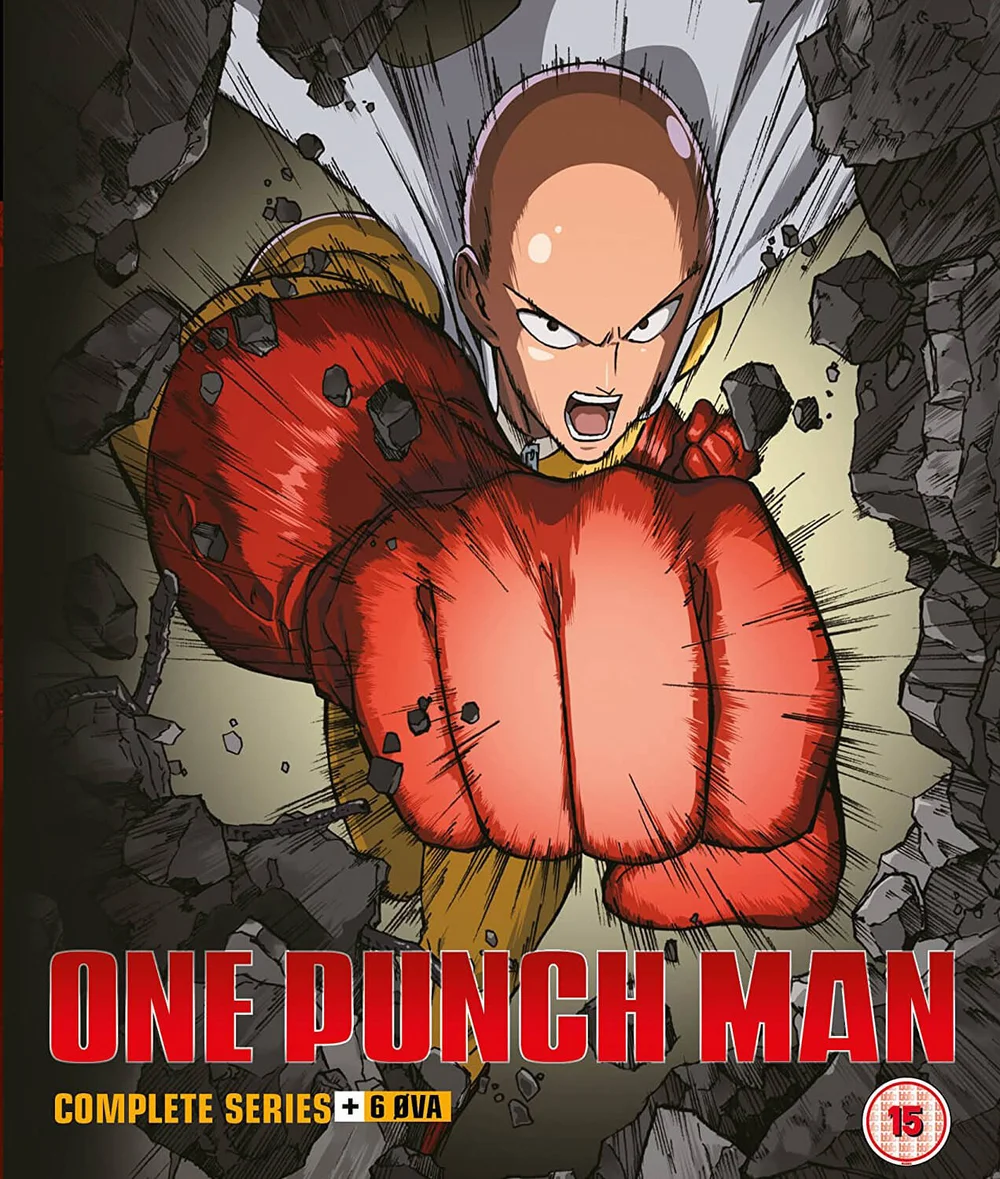 One Punch Man Collection 1 (Episodes 1-12 + 6 OVA) Collector's Edition Afbeelding 1