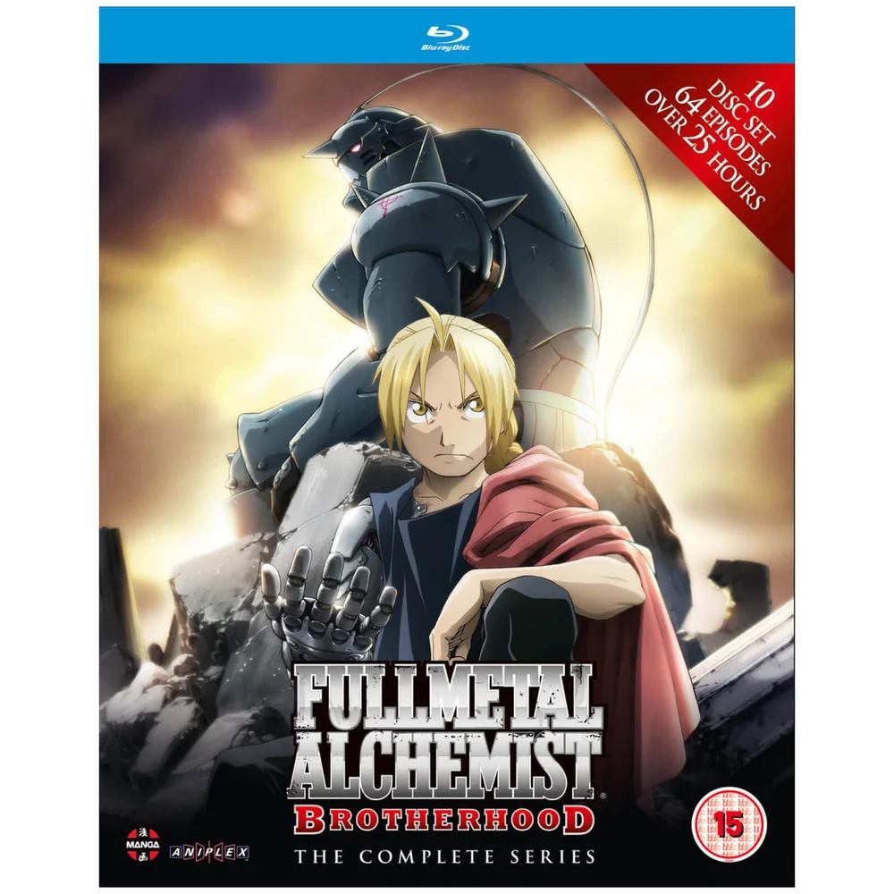 Fullmetal Alchemist Brotherhood - Complete serie box set Afbeelding 1