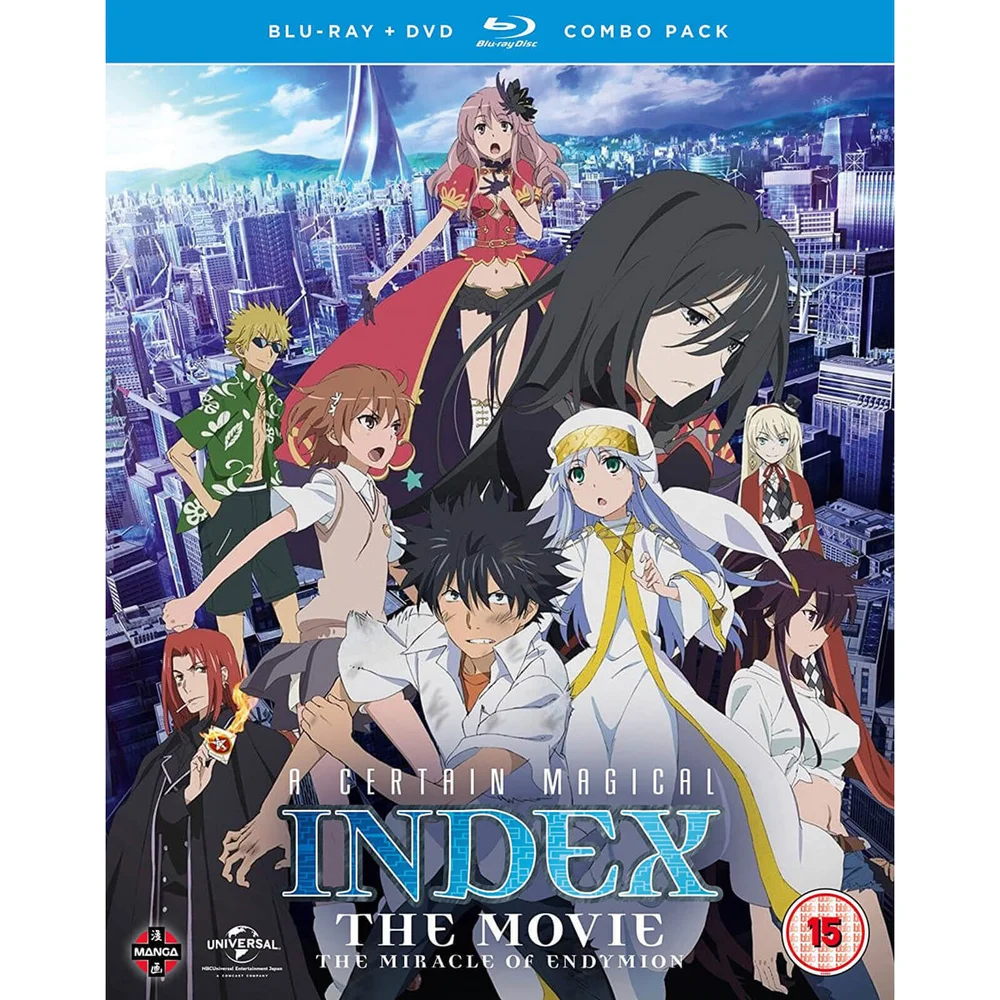 A Certain Magical Index: The Movie - The Miracle of Endymion Blu-ray/DVD combo Afbeelding 1