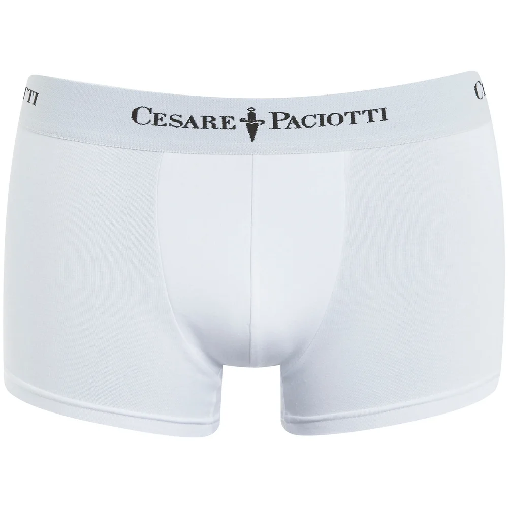 Cesare Paciotti Men's Boxers - White - S - Wit Afbeelding 1