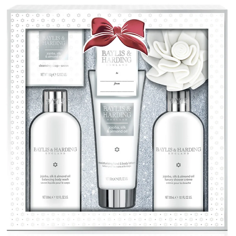 Baylis & Harding Jojoba, Silk and Almond Oil 5 Piece Set Afbeelding 1
