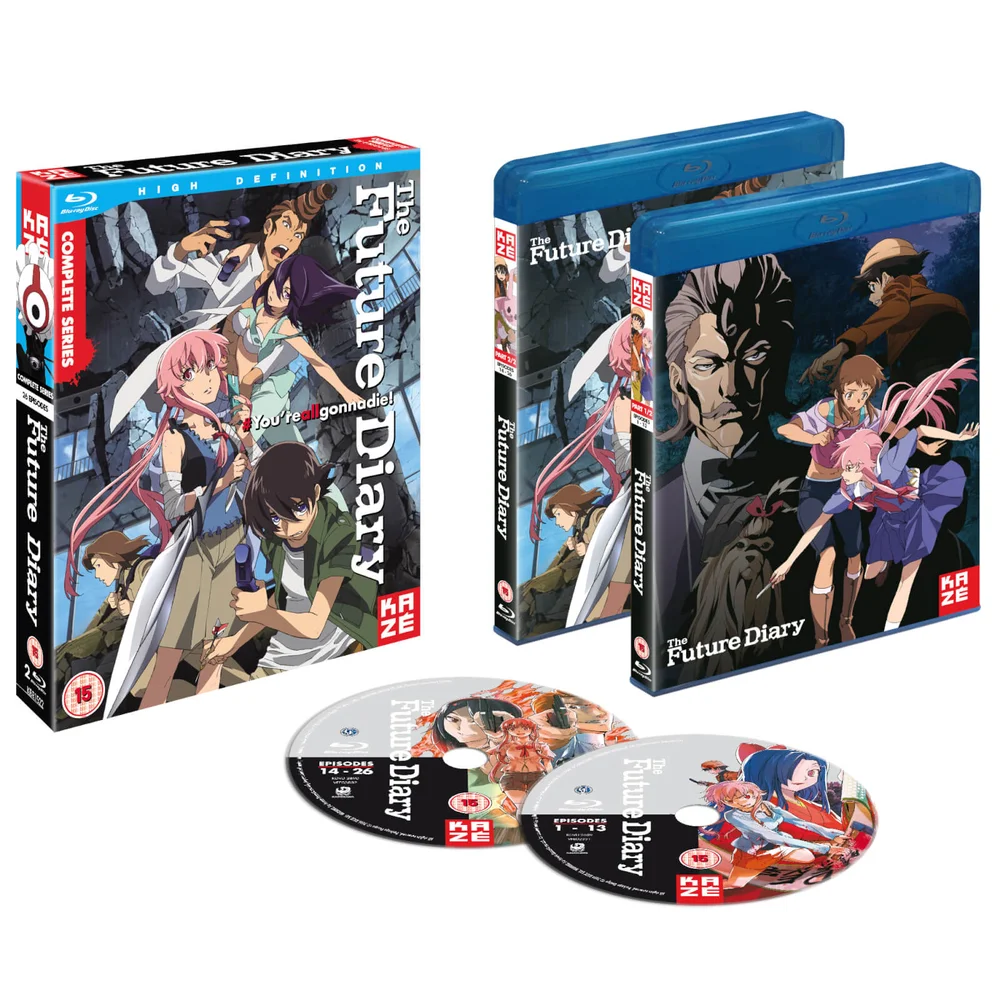 Mirai Nikki: Future Diary - Complete Season Collection Afbeelding 1
