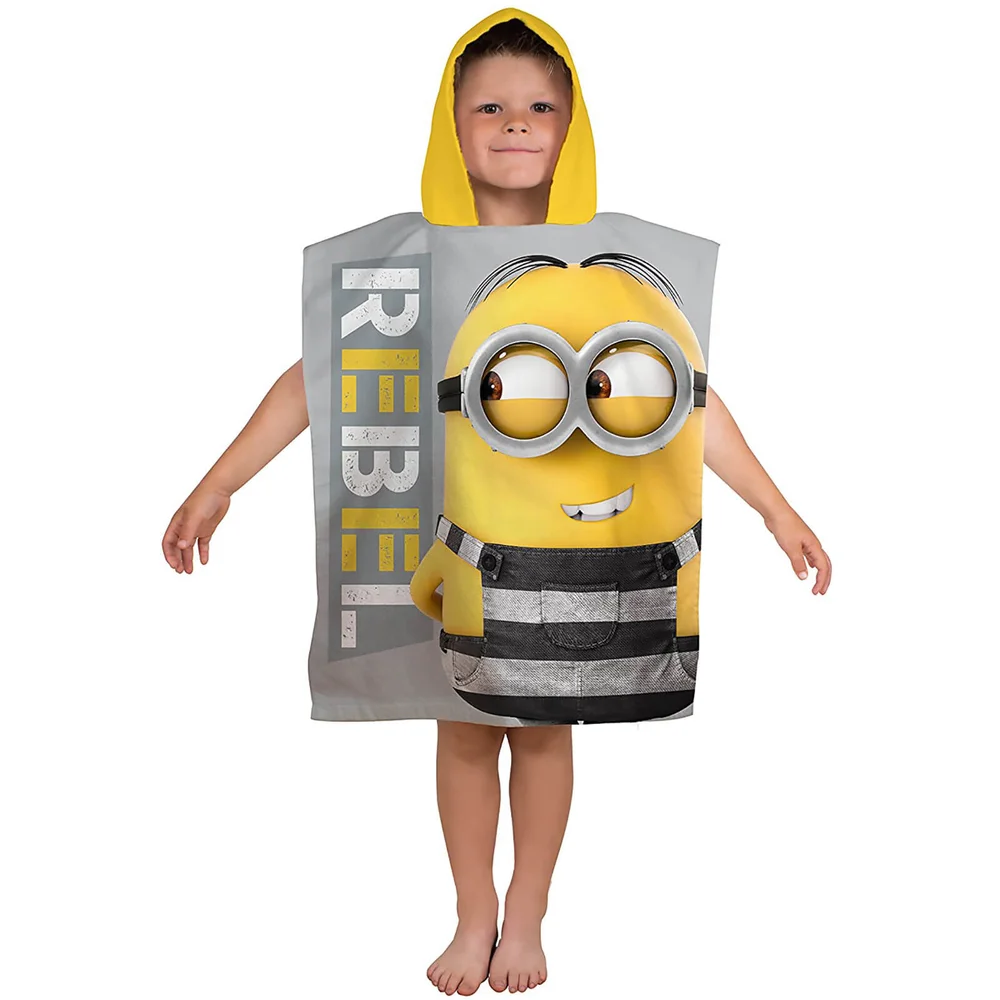 Universal Despicable Me Jailbird Poncho Towel Afbeelding 1