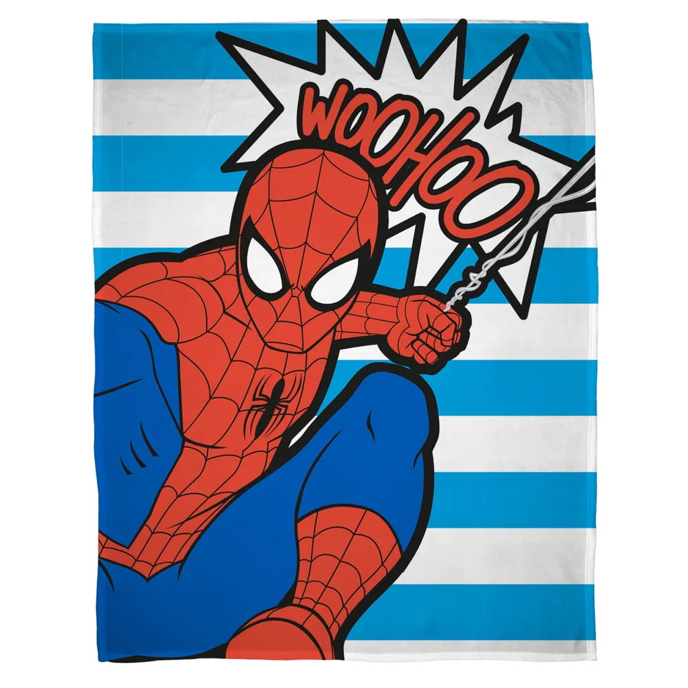 Disney Marvel Ultimate Spider-Man Abstract Fleece Blanket Afbeelding 1