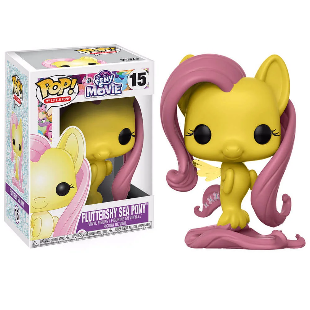 My Little Pony Movie Fluttershy Sea Pony Funko Pop! Figuur Afbeelding 1