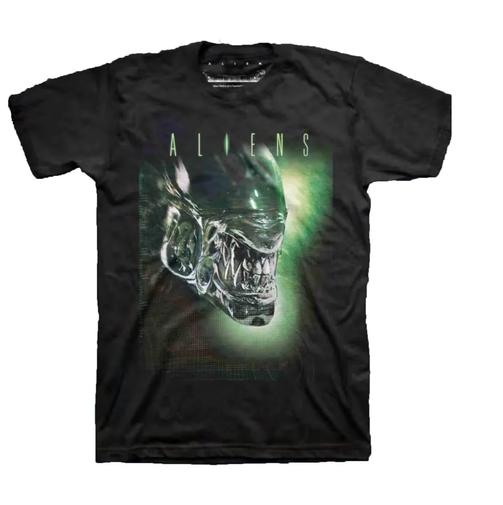 Aliens Xenomorph Men's Black T-Shirt - S - Zwart Afbeelding 1
