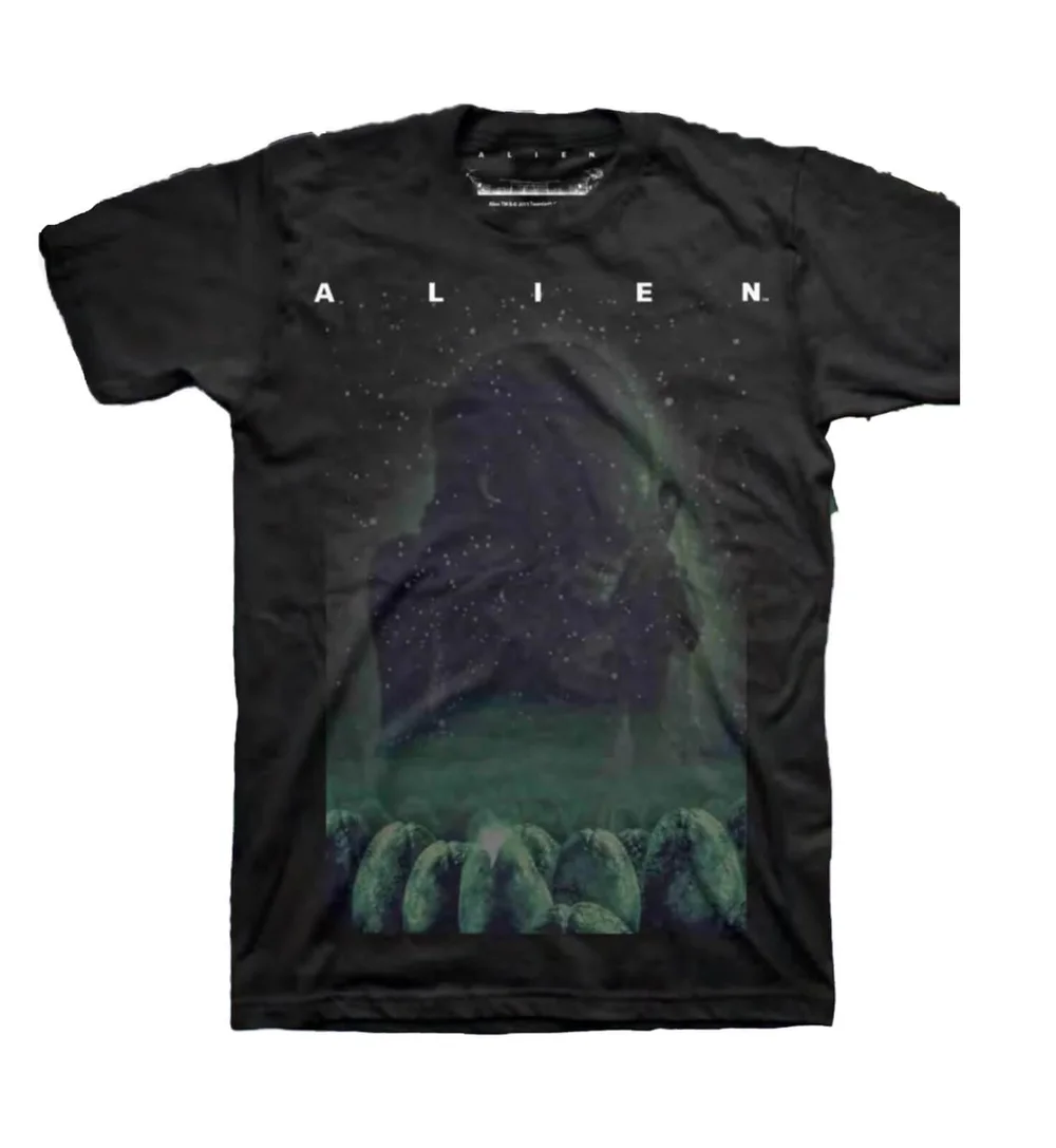 Alien Xenomorph Nest Men's Black T-Shirt - S - Zwart Afbeelding 1