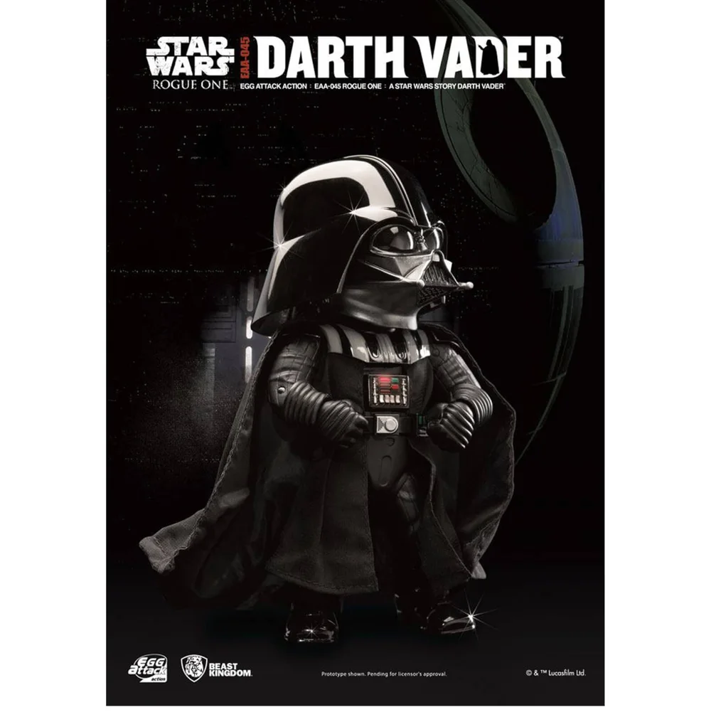 Beast Kingdom Star Wars: Rogue One Egg Attack Darth Vader 15cm Action Figure Afbeelding 1