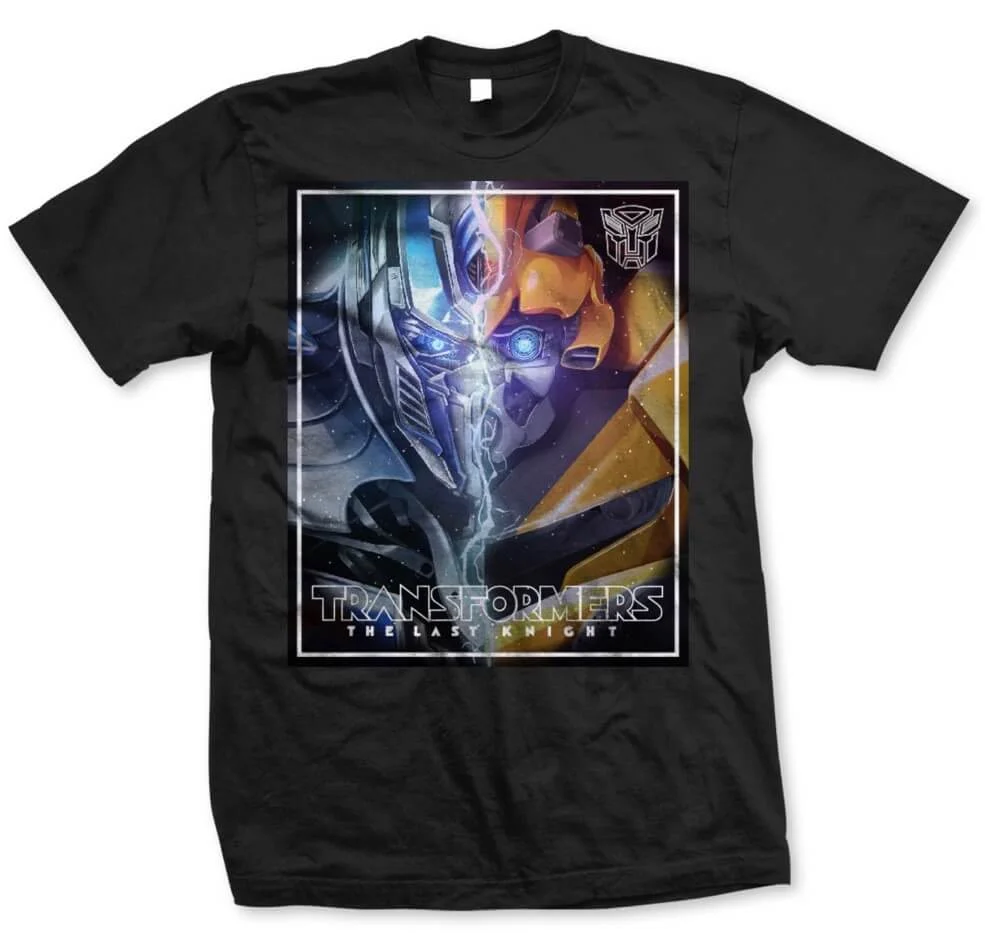 Transformers The Last Knight Men's Black T-Shirt - S - Zwart Afbeelding 1
