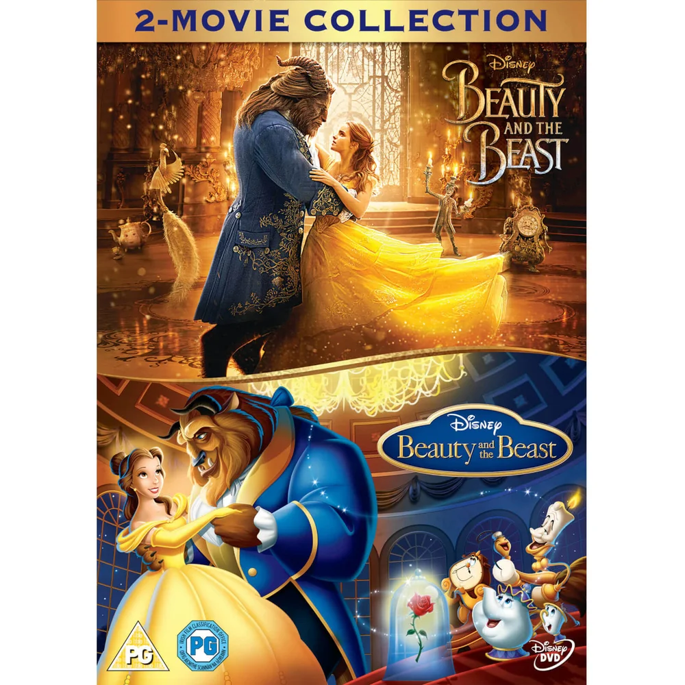 Beauty & The Beast Live action/geanimeerd dubbel pakket Afbeelding 1