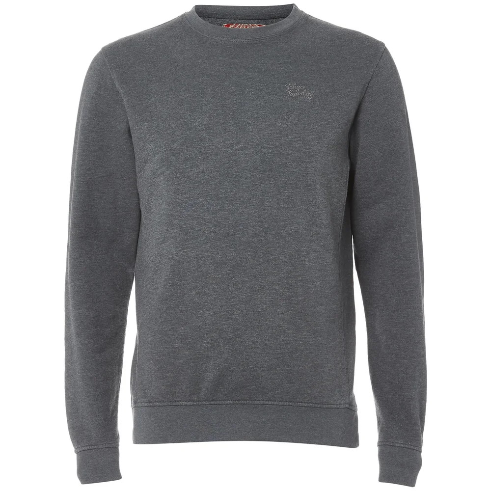 Tokyo Laundry Men's Flit Sweatshirt - Blackened Pearl - S - Zwart Afbeelding 1