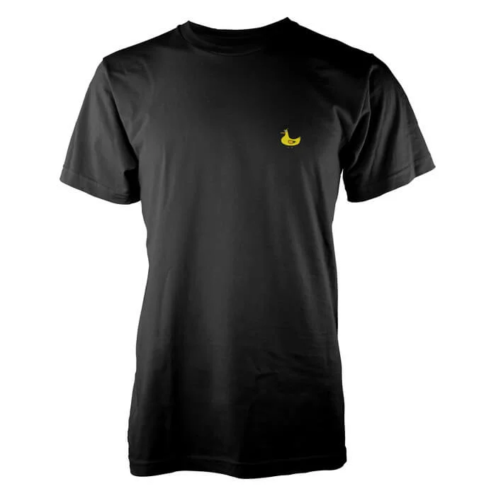 Casually Explained Little Duck Black T-Shirt - YL - Zwart Afbeelding 1