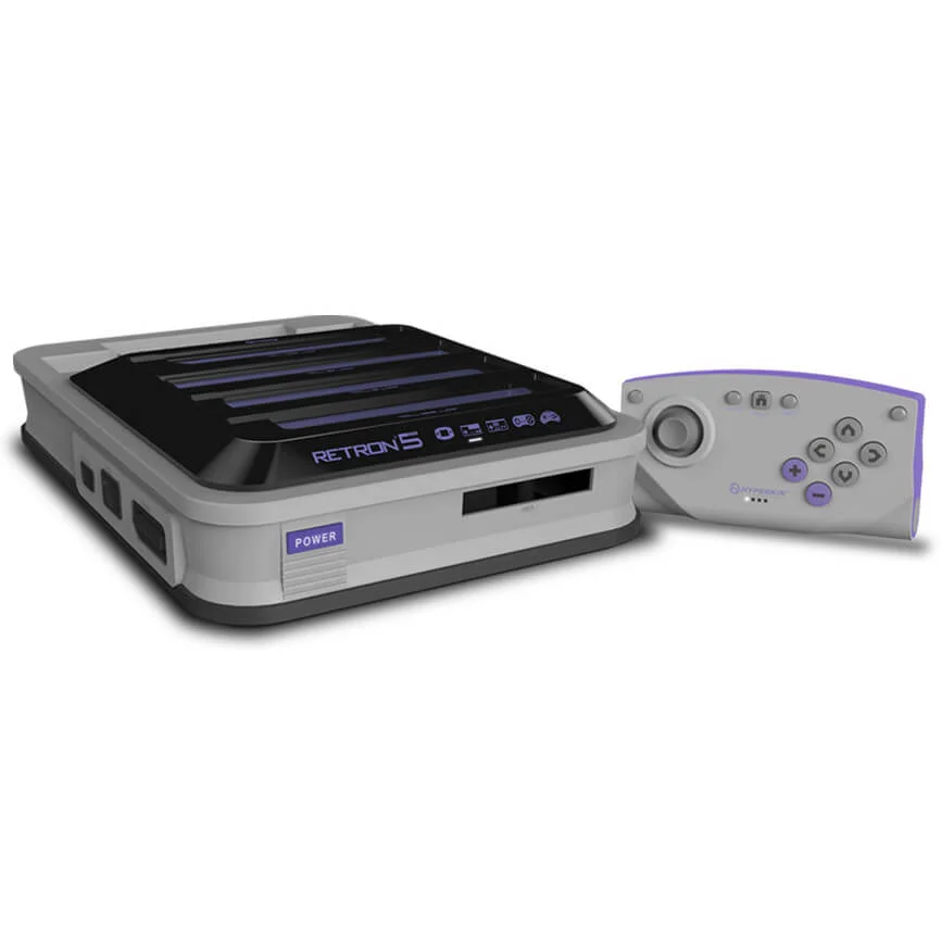 Retron5 9 in 1 Console Grey Afbeelding 1