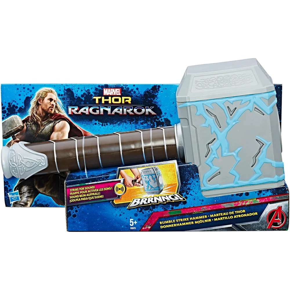 Marvel Avengers Thor: Ragnarok Thor Rumble Strike Hammer Afbeelding 1