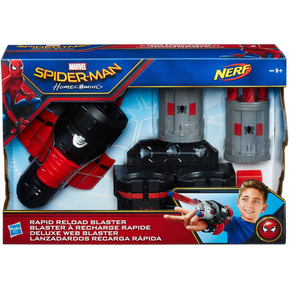 Marvel Spider-Man: Homecoming Rapid Reload Blaster Afbeelding 1
