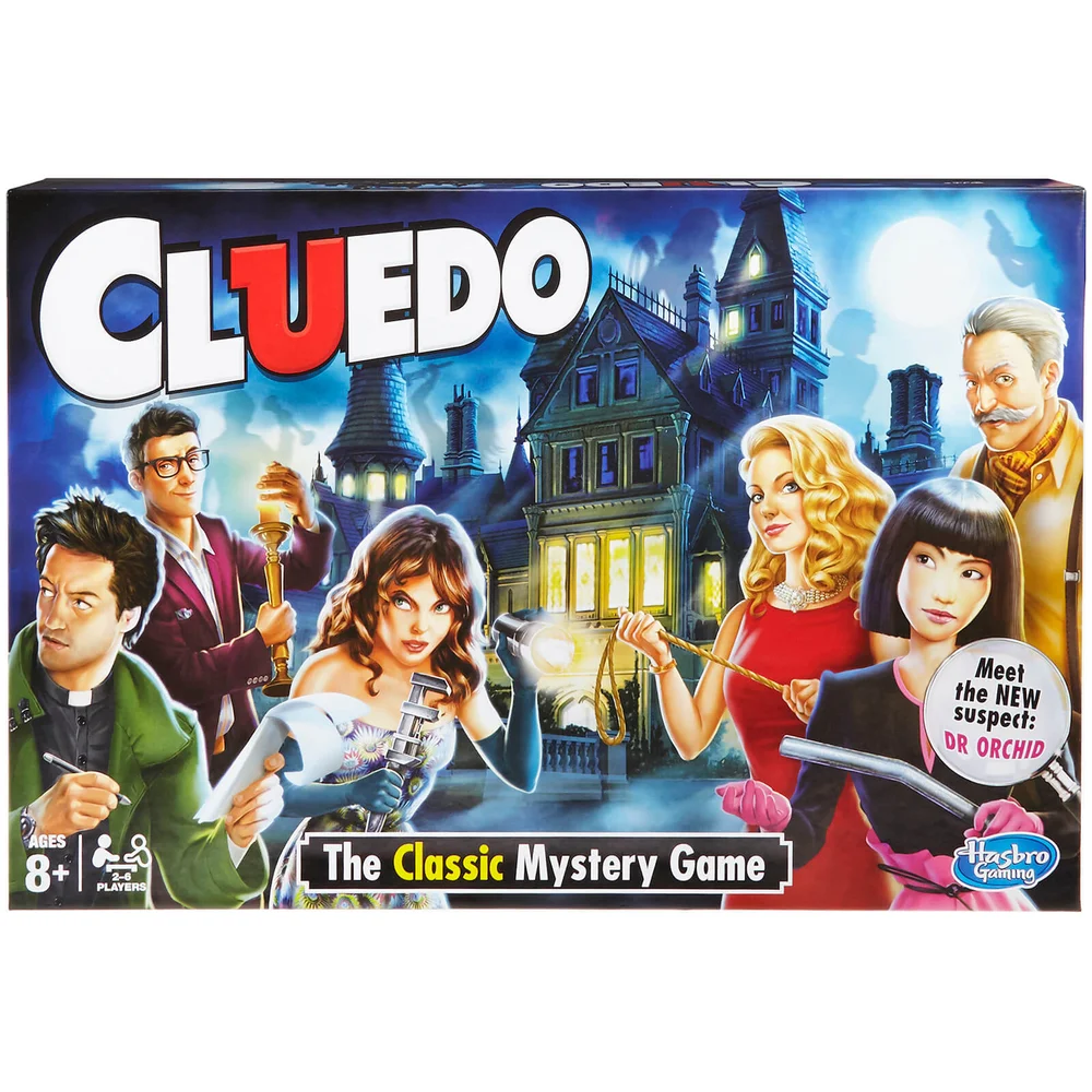 Hasbro Gaming Cluedo het klassieke mysteriespel Afbeelding 1