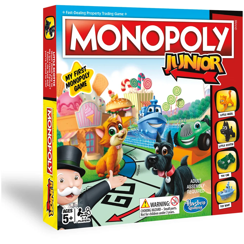 Hasbro Gaming Monopoly Junior Afbeelding 1
