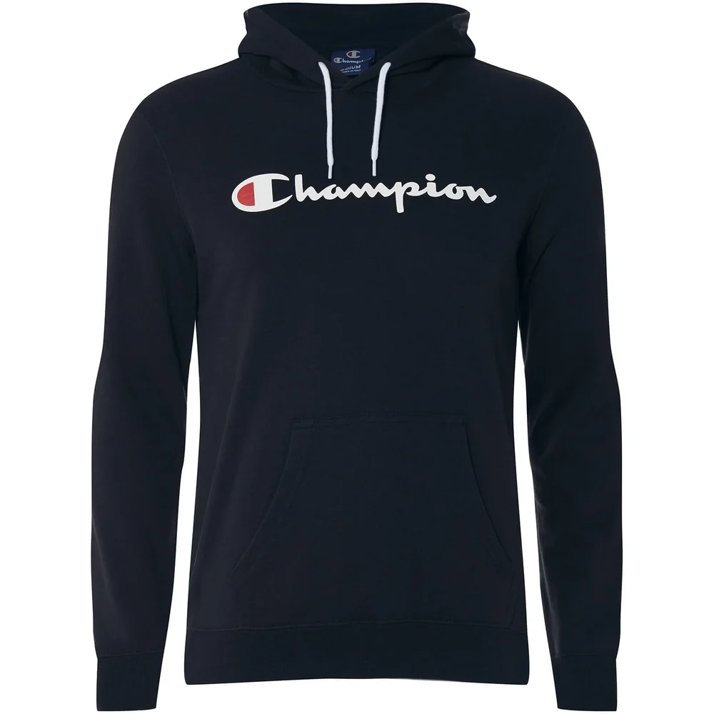 Champion Men's Logo Hoody - Navy - S - Blauw Afbeelding 1