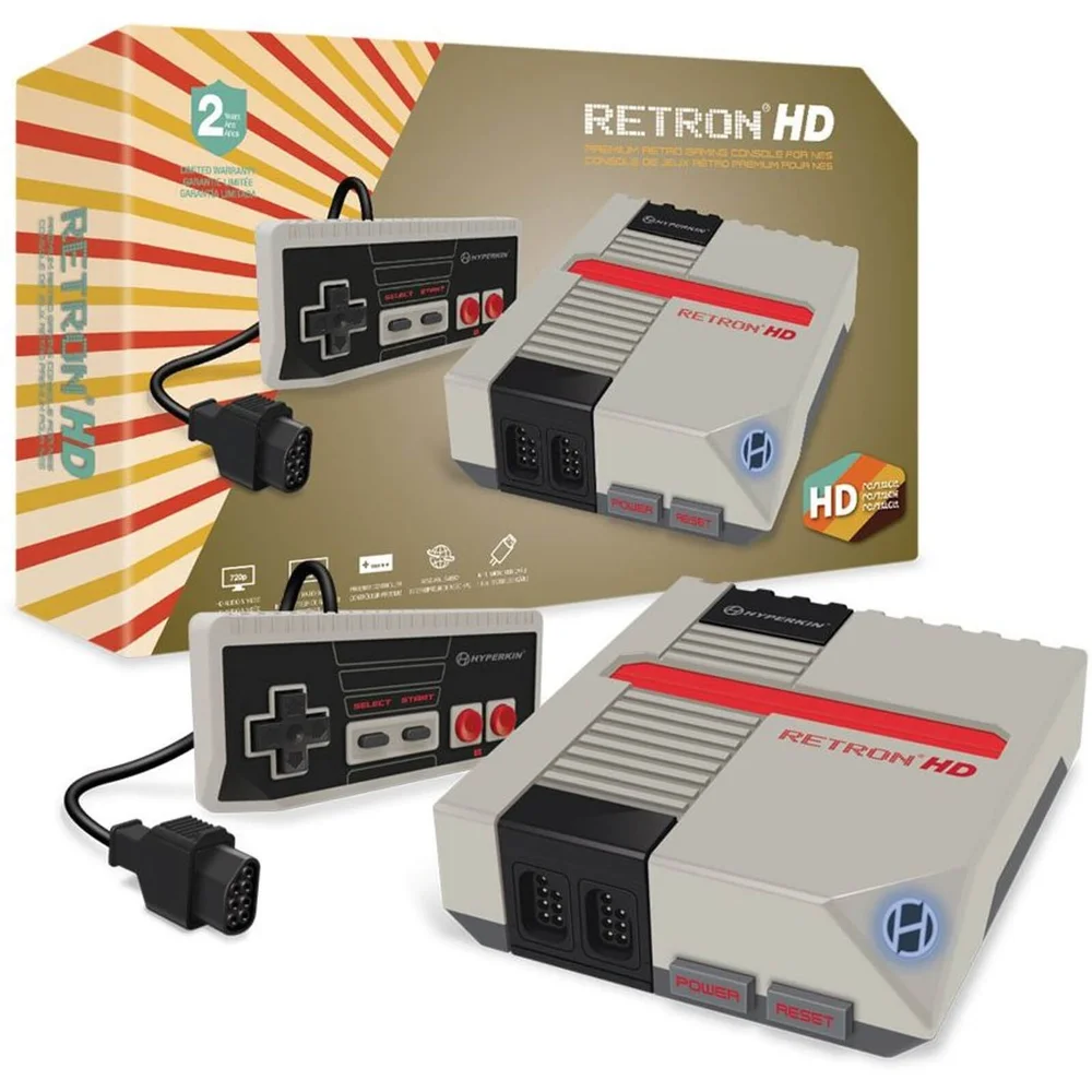 Hyperkin RetroN 1 HD Gaming Console - Grijs Afbeelding 1